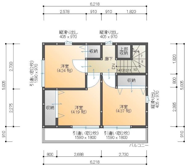 狭小住宅の間取り｜土地15坪・2〜3階建て（駐車場あり、3〜4LDK）の