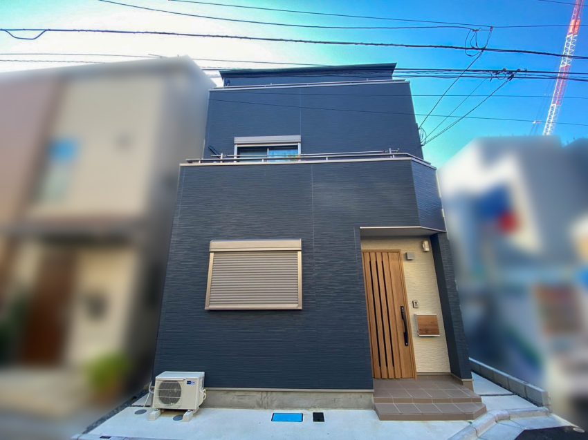 3階建て狭小住宅の実例