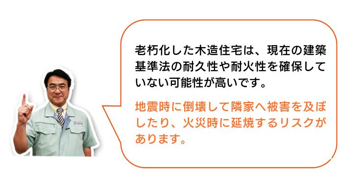 密集市街地のリスク